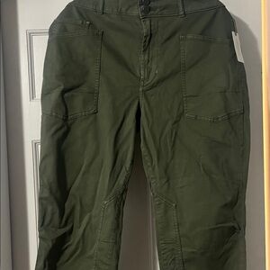 Women’s  Olive Green Cargo Pants